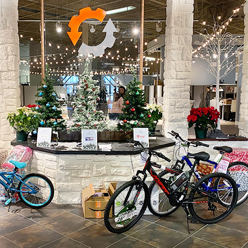 Gifting bikes