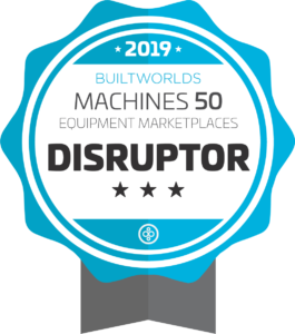 Equipment Marketplaces DISRUPTOR award