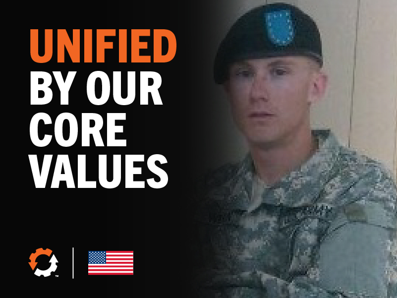 Kelsey Wilson, Army Reservist in uniform