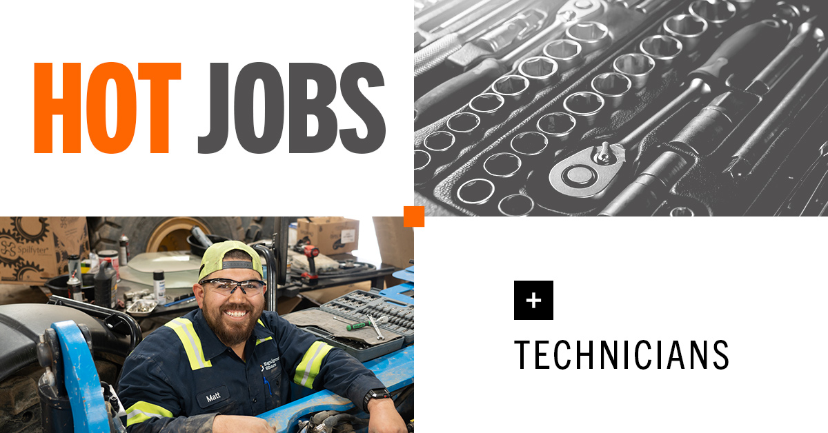 Matt, a technician, in the service bay