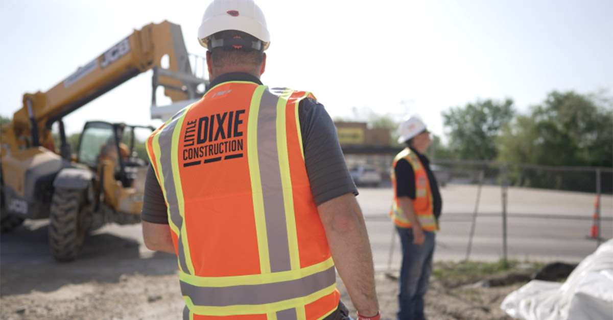 Kale Dempsey, Little Dixie Controller, uses T3 – the OS of construction – on his jobsite at the Callaway County Justice Center in Fulton, Mo.