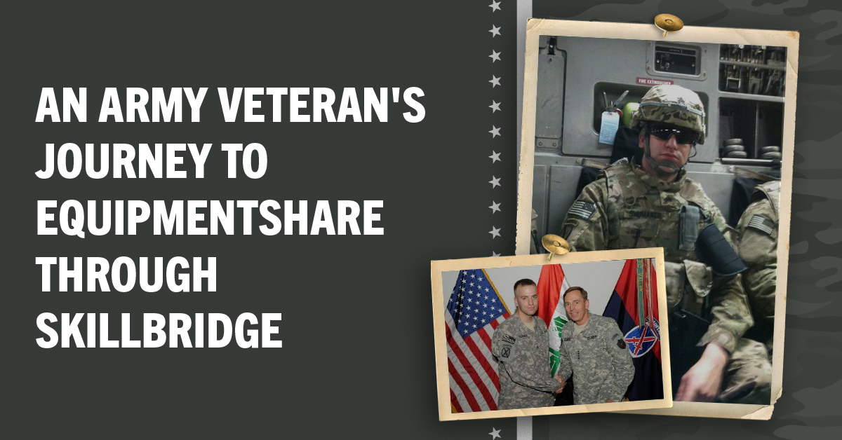 Aaron Shumaker with Army General David Petraeus