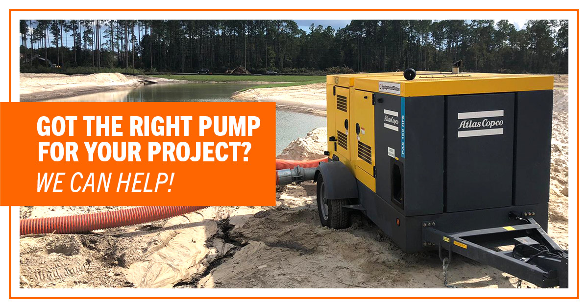 Got The Right Pump for Your Project? We Can Help!
