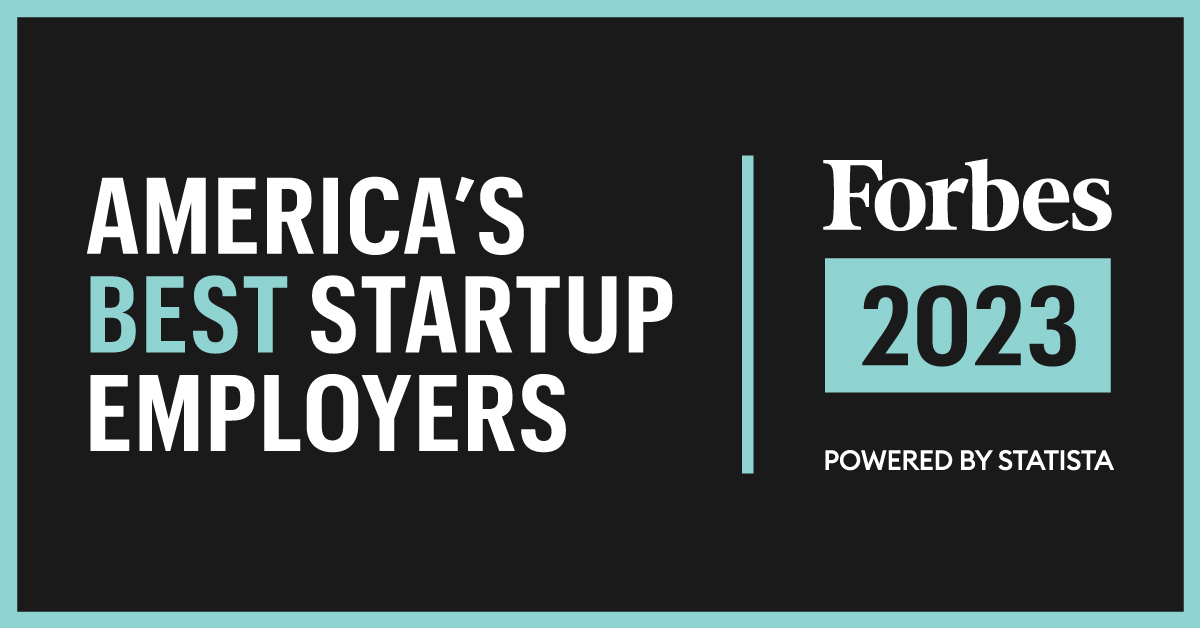 Forbes Best Startup Employers logo