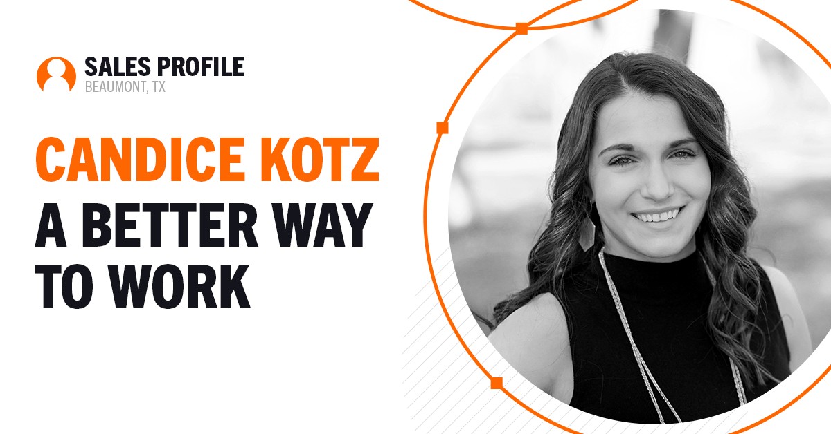 Candice Kotz finds a better way to work