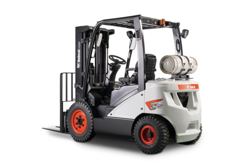 Industrial Forklift 5,000 lbs, Dual Fuel available for rent at EquipmentShare