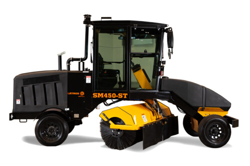 4-Wheel Sweeper, 8' Broom available for rent at EquipmentShare