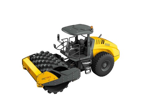 Ride-On Single Drum Roller, 10 - 12 Ton, 84 Width available for rent at EquipmentShare