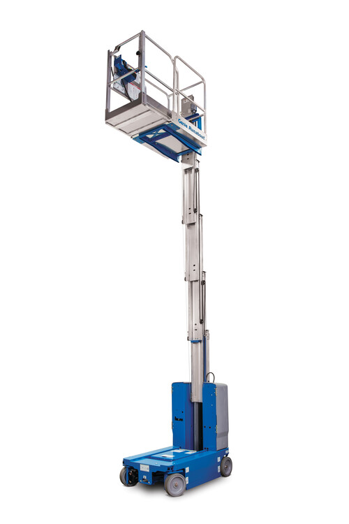 Vertical Mast Lift Single Operator, 20' available for rent at EquipmentShare