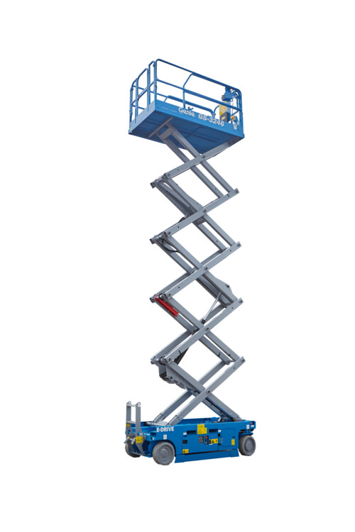 Electric Scissor Lift, 32' Wide available for rent at EquipmentShare
