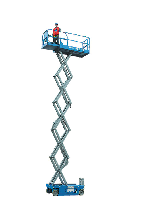 Electric Scissor Lift, 32' Wide available for rent at EquipmentShare