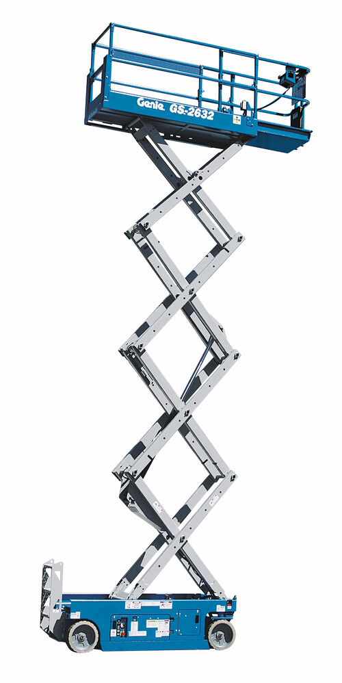 Electric Scissor Lift, 26' Narrow available for rent at EquipmentShare