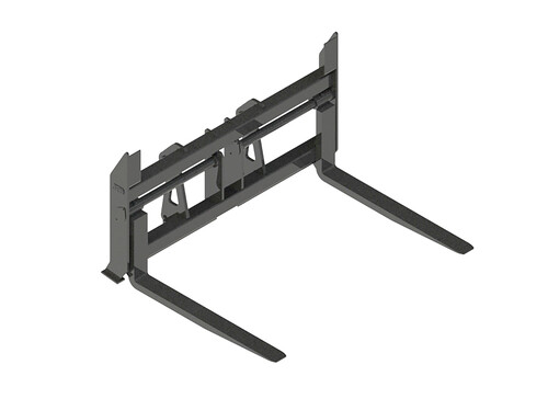 Fork Set 96 Carriage, Wheel Loader 145 - 195hp available for rent at EquipmentShare