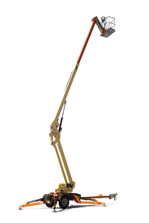Towable Boom Lift, 50' available for rent at EquipmentShare