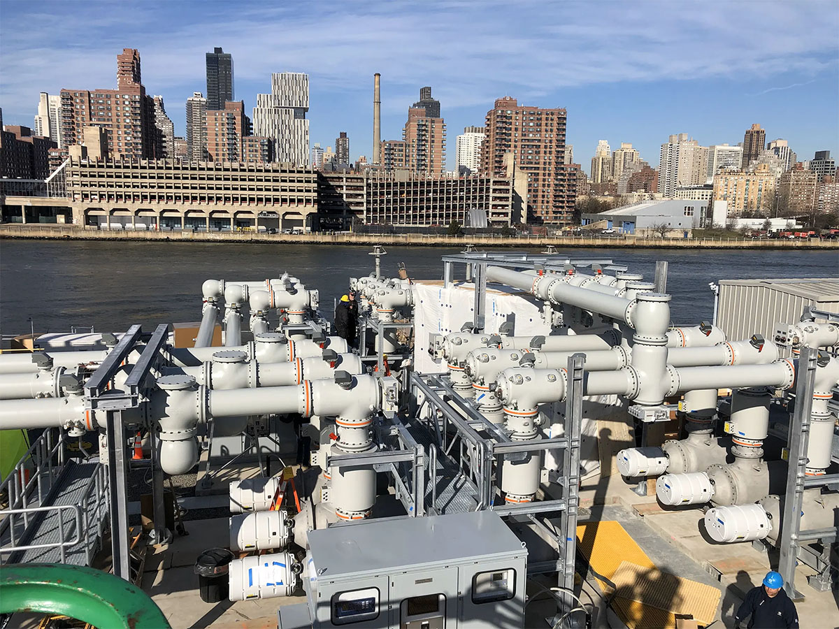 Con Edison Rainey Substation 345KV Gas Insulated Switchgear