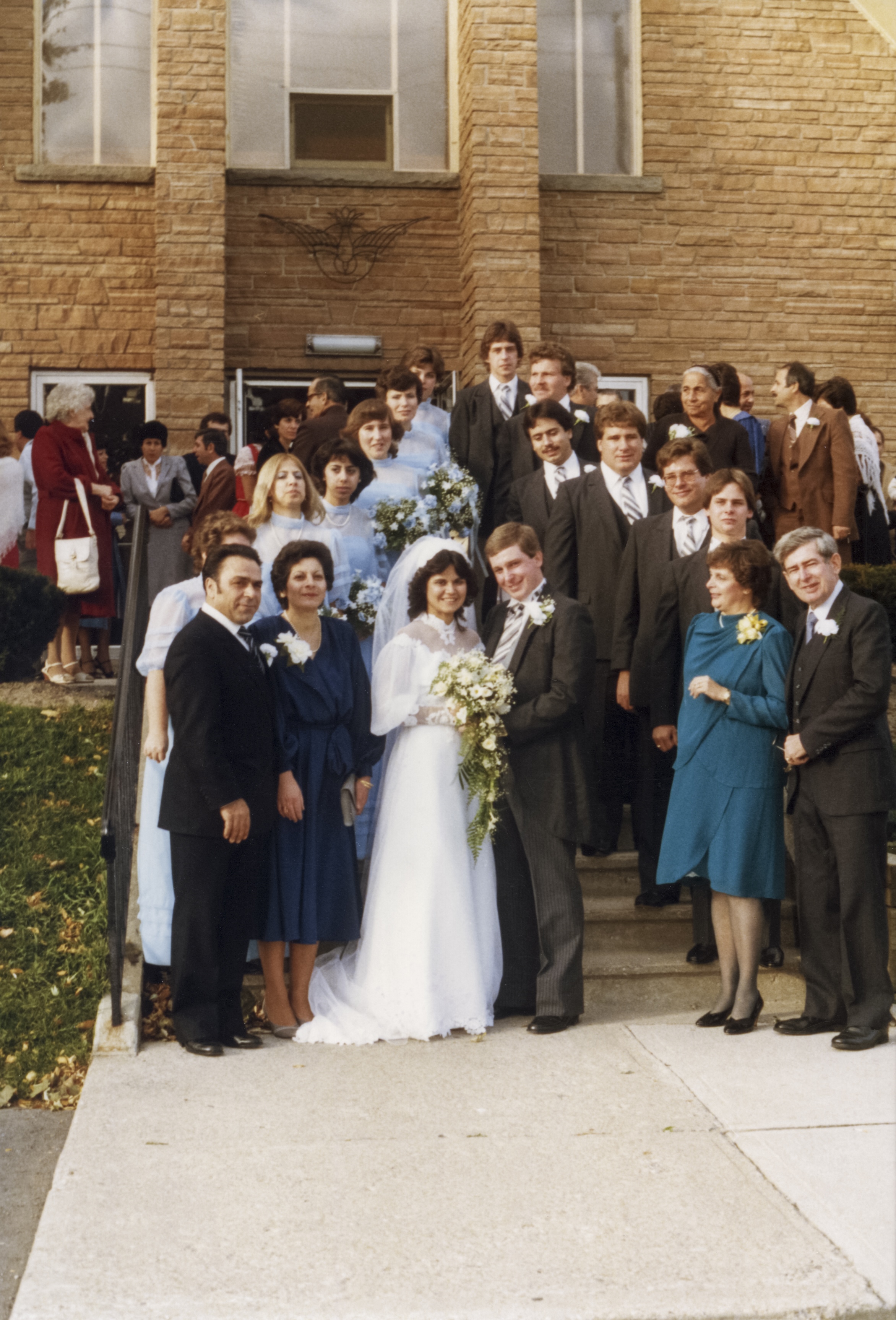 Helen's wedding, 1983