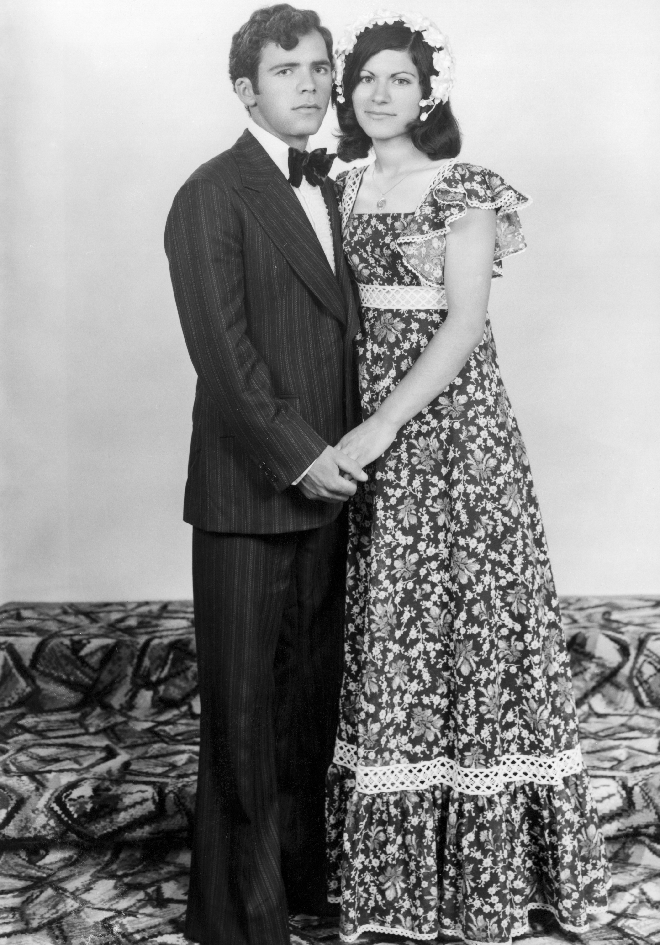 Anna's parents, 1975