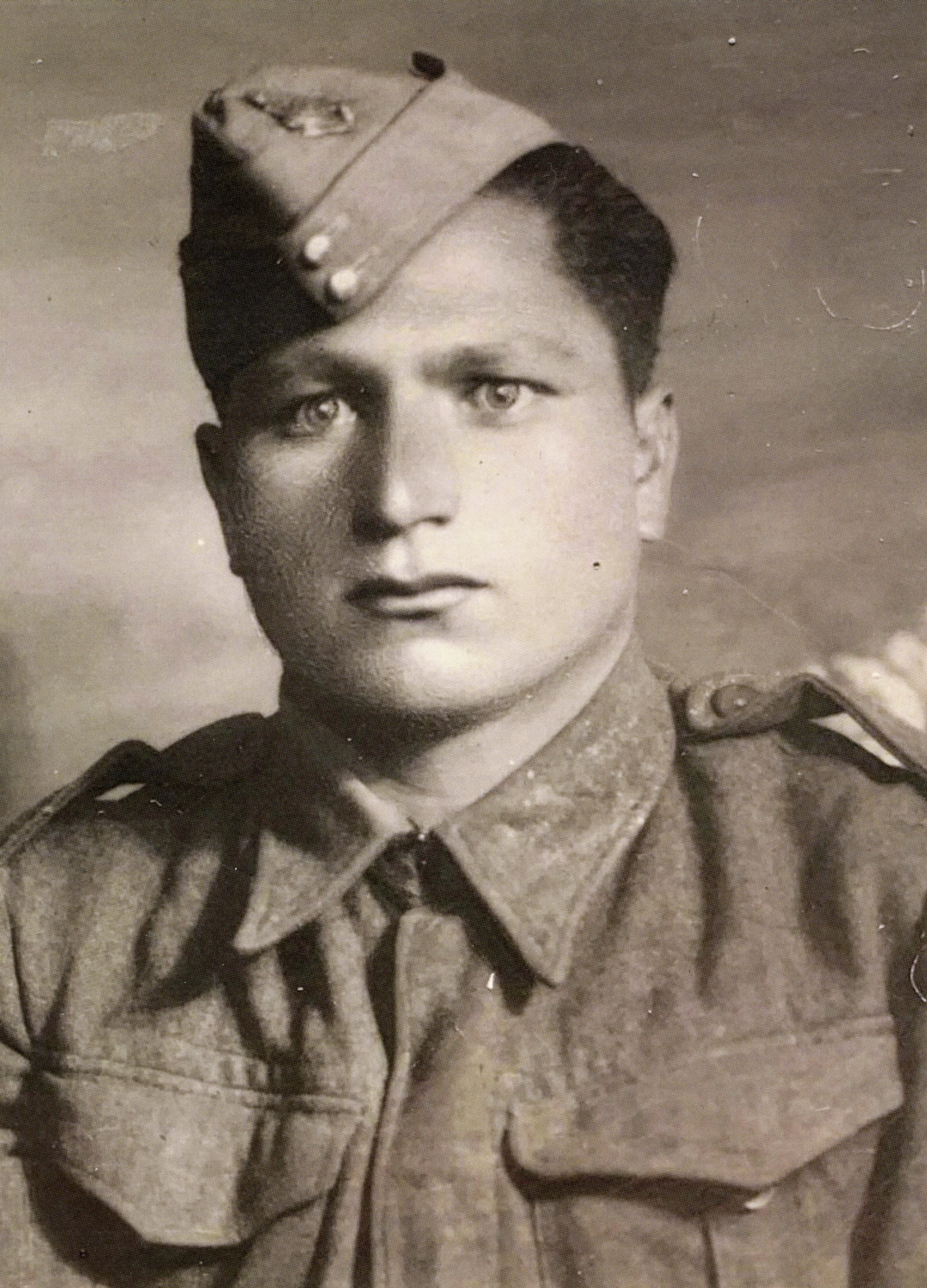 Theodoros' father in the Cyprus Regiment of the British Army, some time between 1939 - 1945