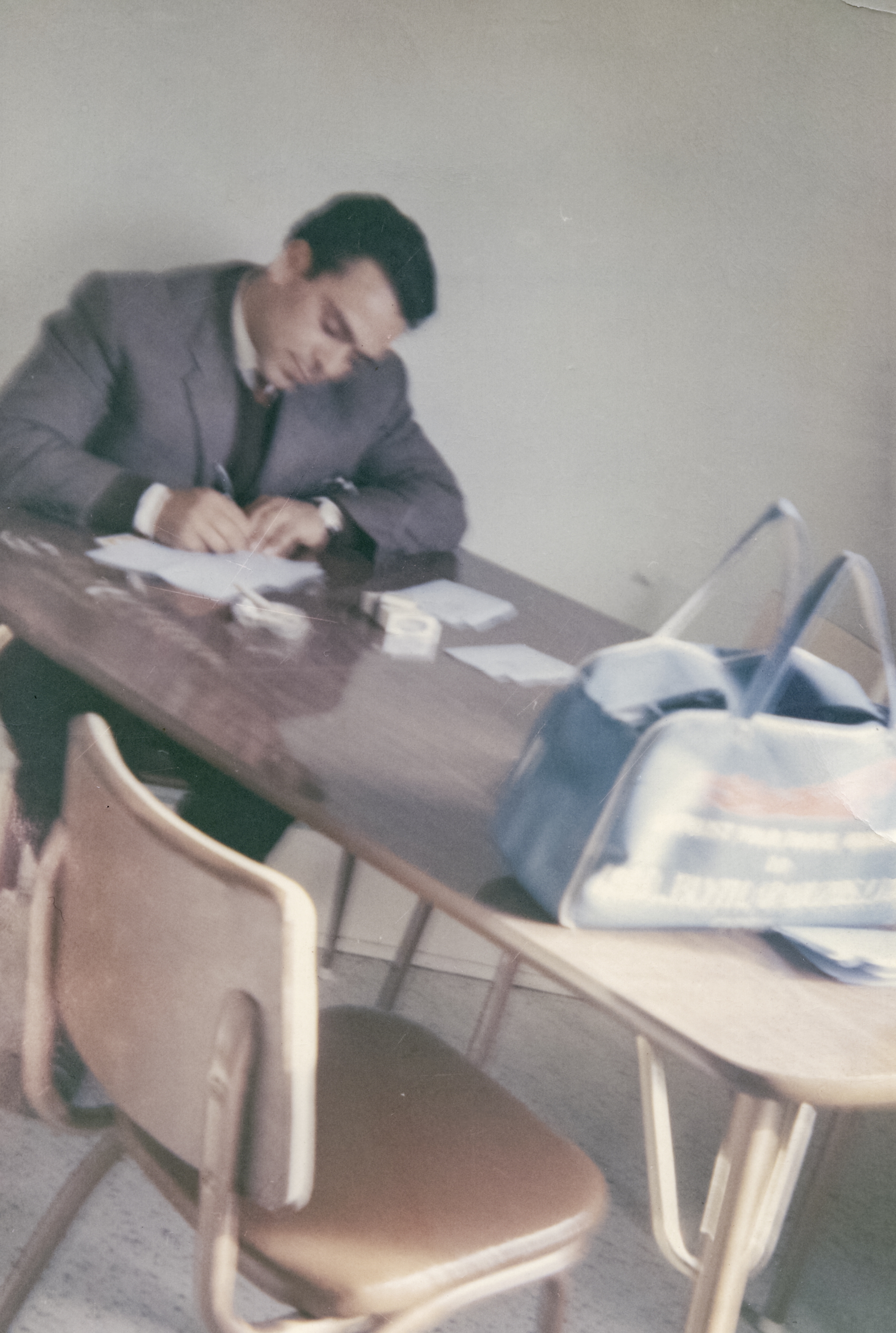 Theodoros in Canada soon after his arrival, April 1966
