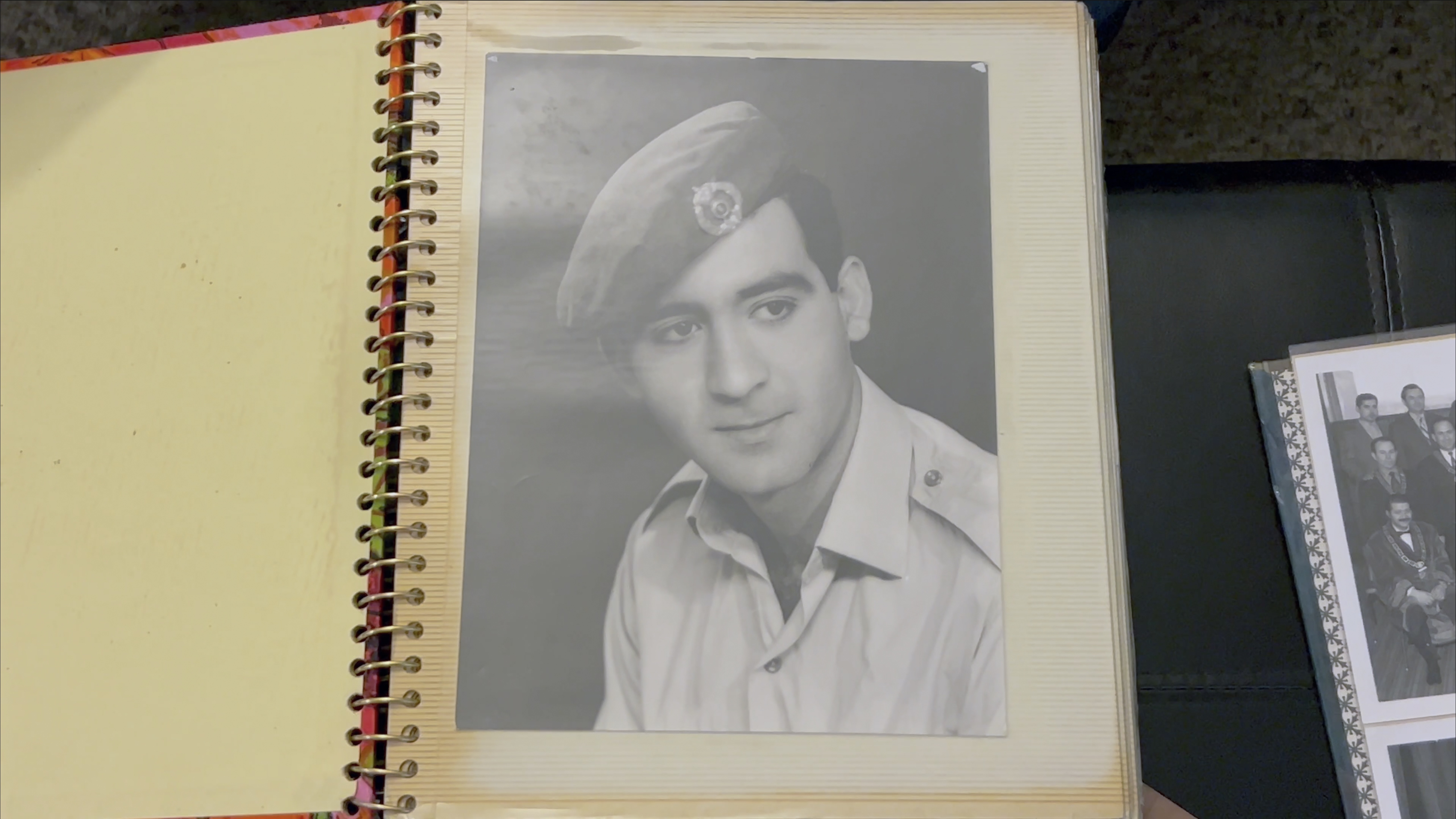 Chris during his military service in Cyprus, 1960s