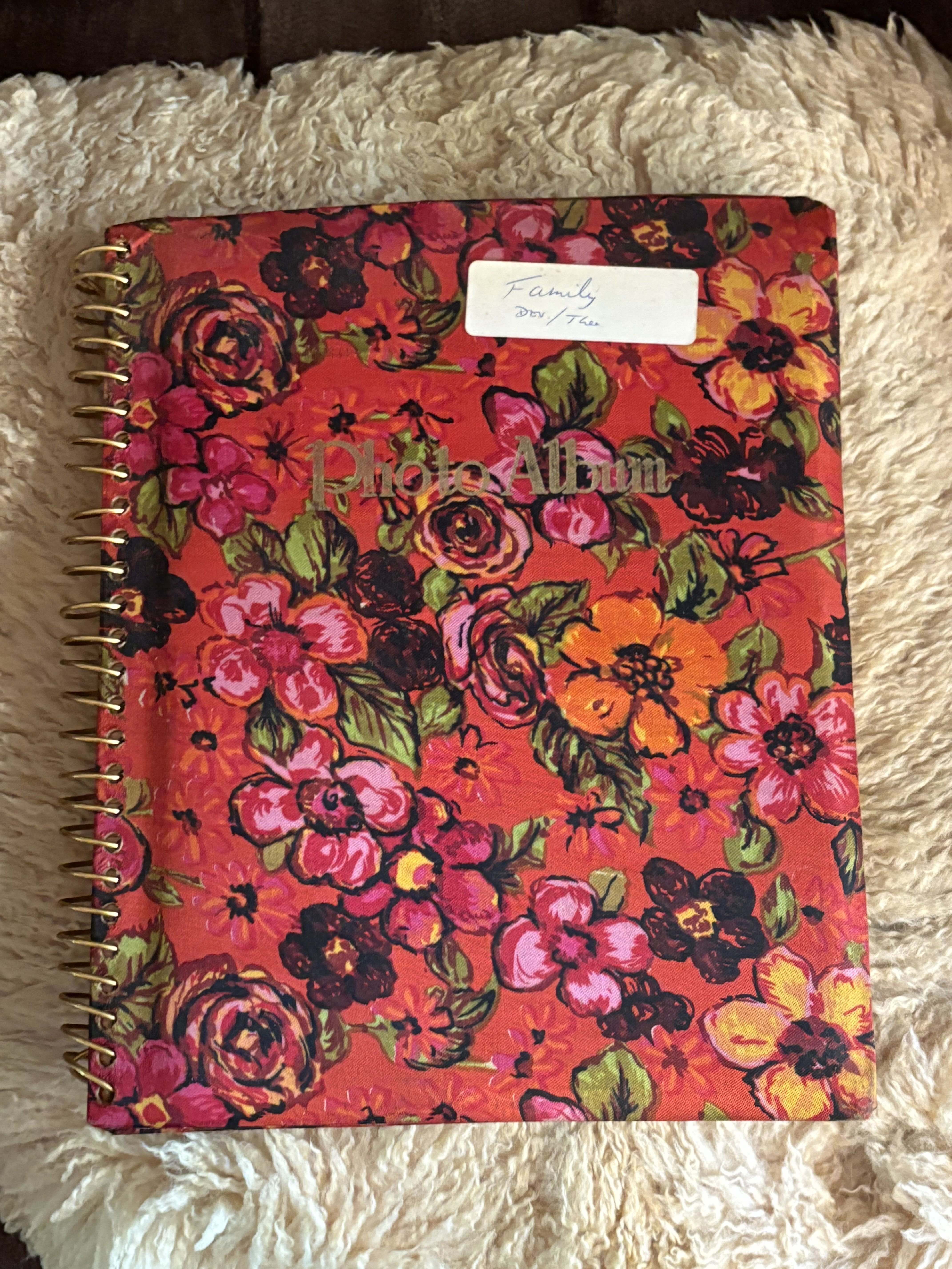 Photo album belonging to Theodoros and his wife