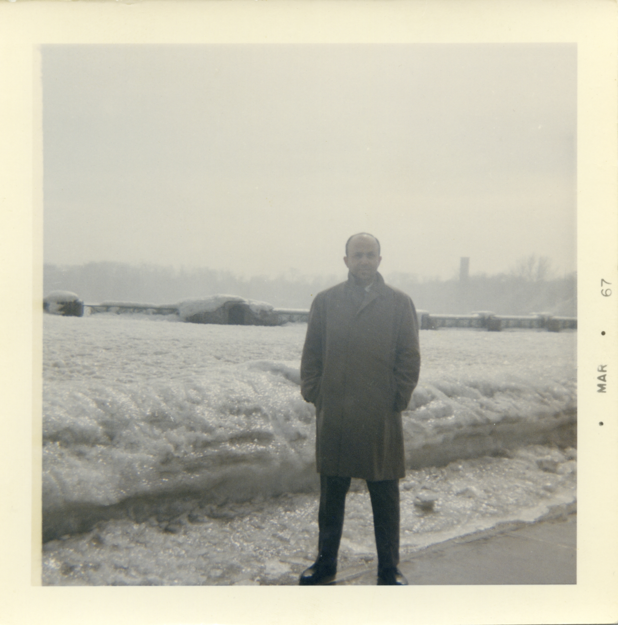 George at Niagara Falls, March 1967