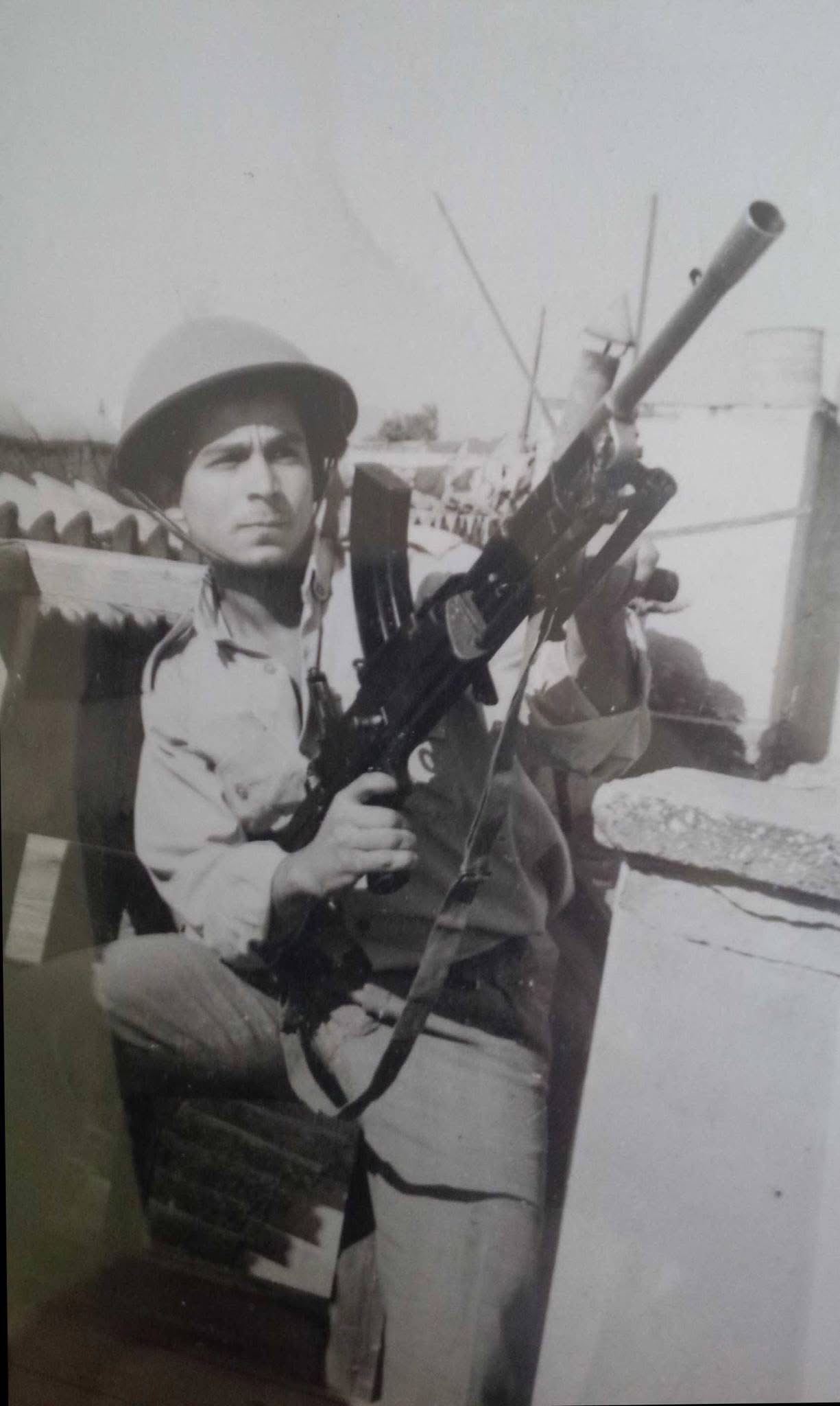 Filiz's father during his time in the Turkish Cypriot military, 1960s