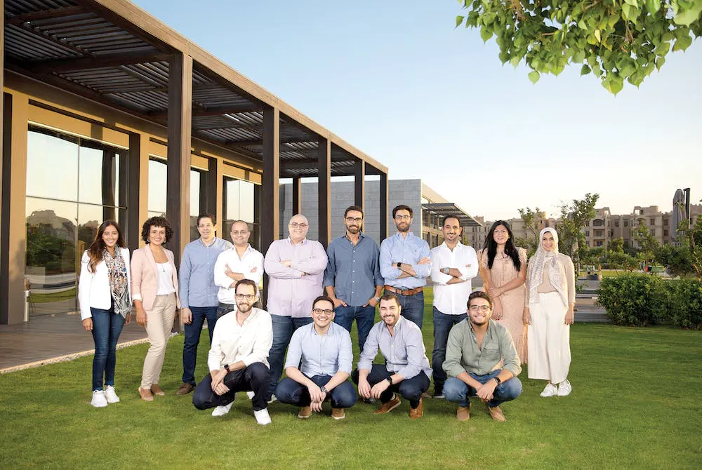 Group picture of Minly team
