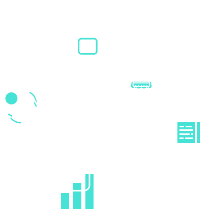 Graph of an approach with icons.