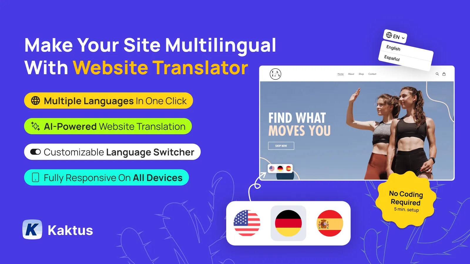 Website Translator main banner