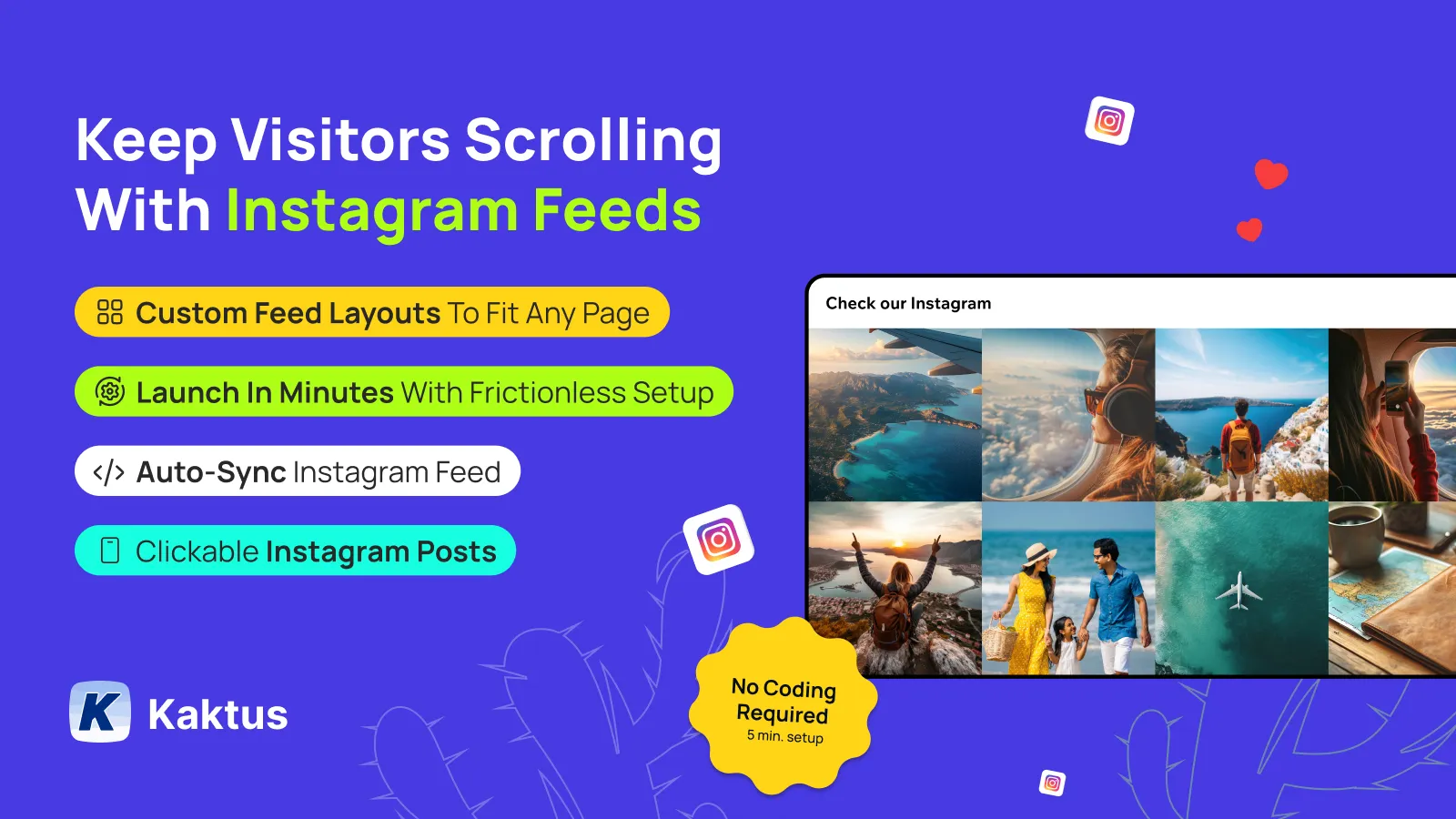 Instagram Feed main banner