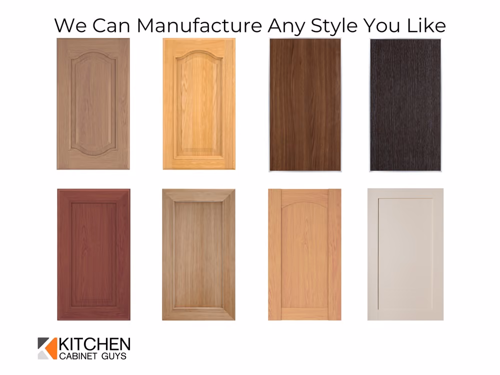 refacing any door styles from any cabinet materials
