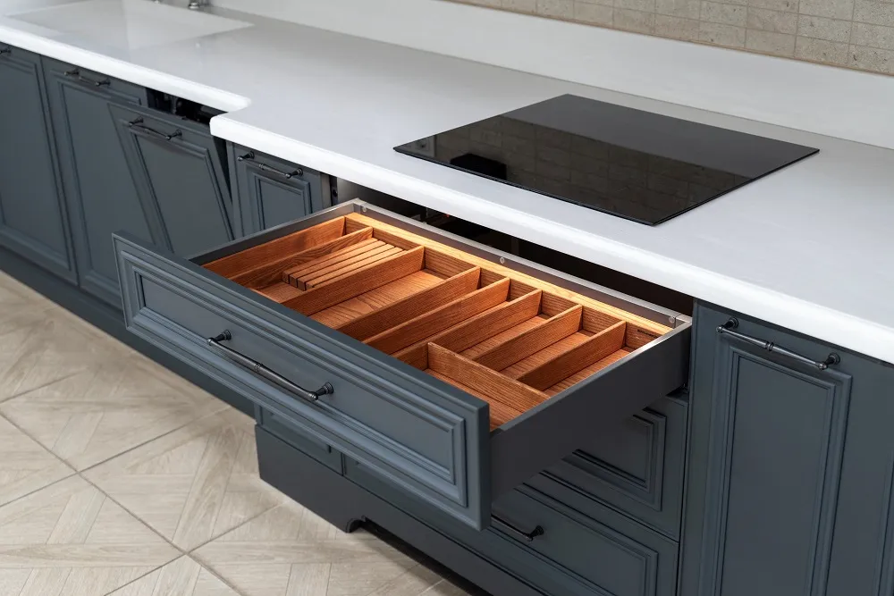 Install Kitchen Organizers and Pull-Out Shelves