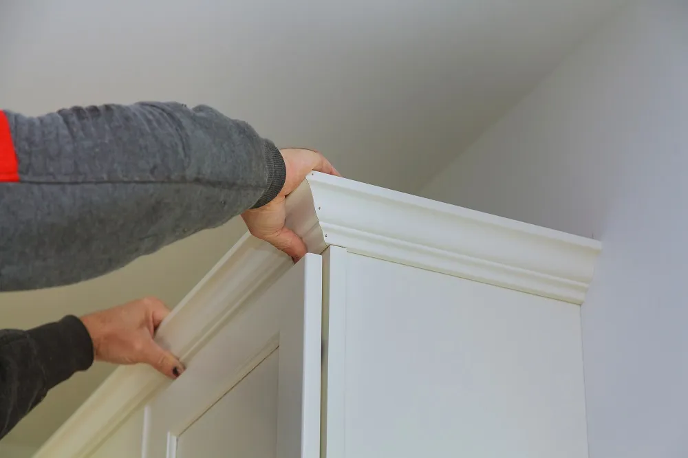 Replace Cabinet Crown Molding or Add Decorative Trim
