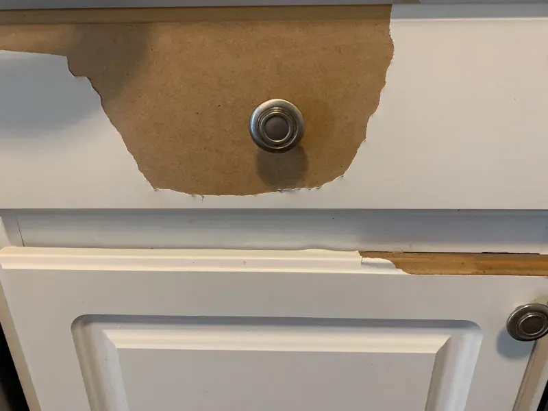 Damaged Thermofoil Repair