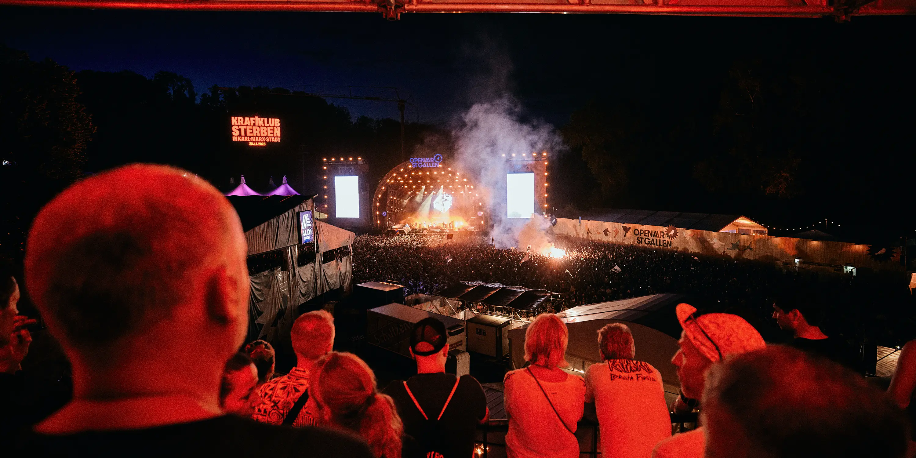 Corporate/Festival Photography by Simeon Wälti Photographer in Zürich at Sunrise x Open - Air St Gallen 2025