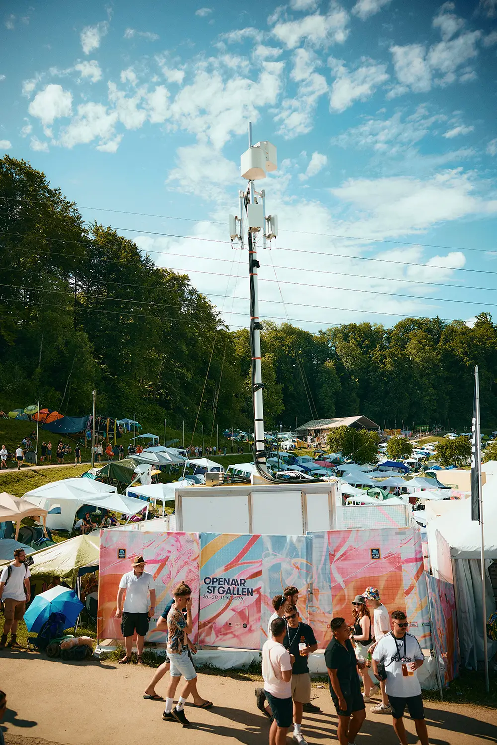 Corporate/Festival Photography by Simeon Wälti Photographer in Zürich at Sunrise x Open - Air St Gallen 2025