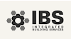 Logo for Integrated Building Systems with black and gray gear icon beside the text IBS over the full company name.