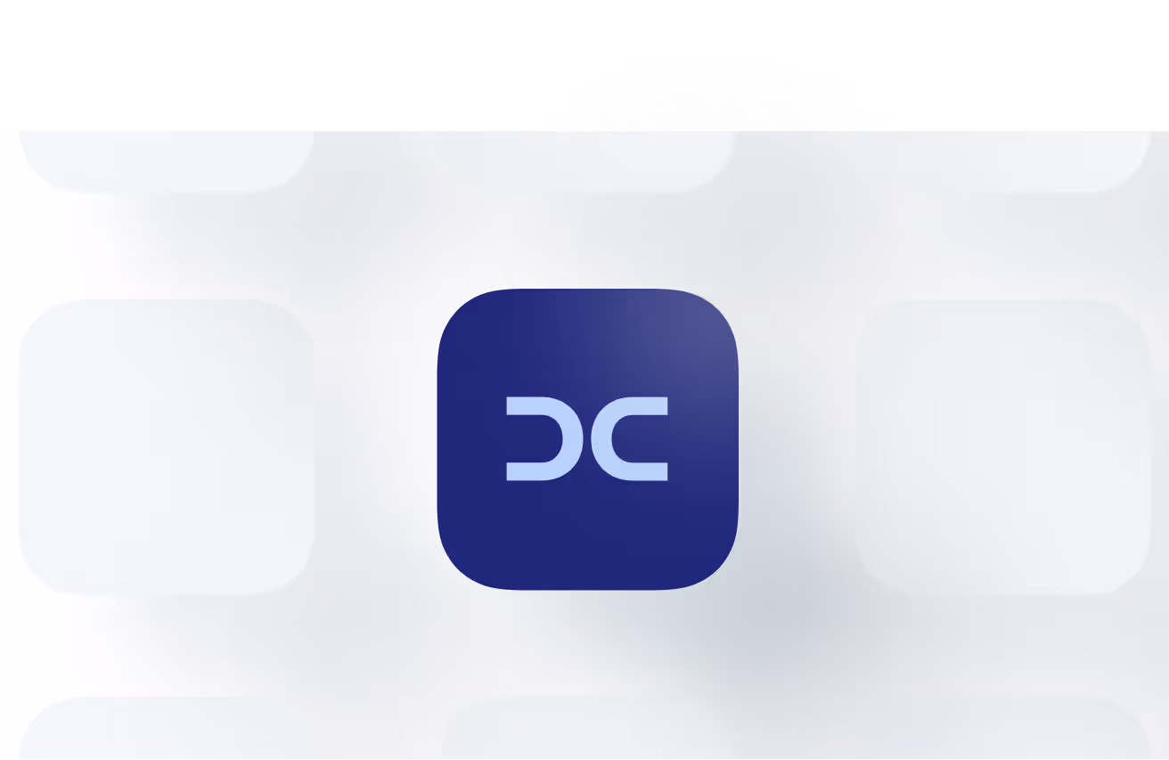 Digital Candy app icon in blue.