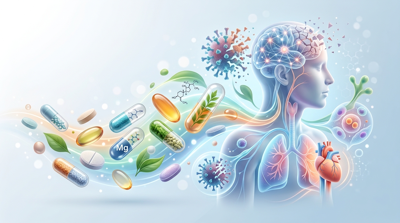 Long COVID Part 3: Evidence-Based Vitamins, Herbs, Nutrient, and Other Supplements