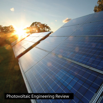 Site inspections and engineering reviews of photovoltaic application packages.