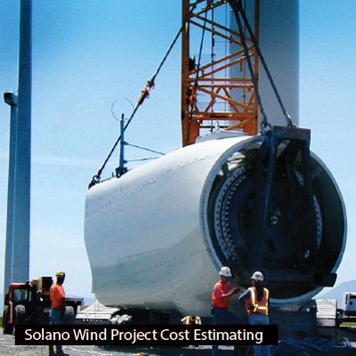 IEC prepared detailed capital and O&M cost estimating for the $300 million Solano Wind Project to be developed in five stages.