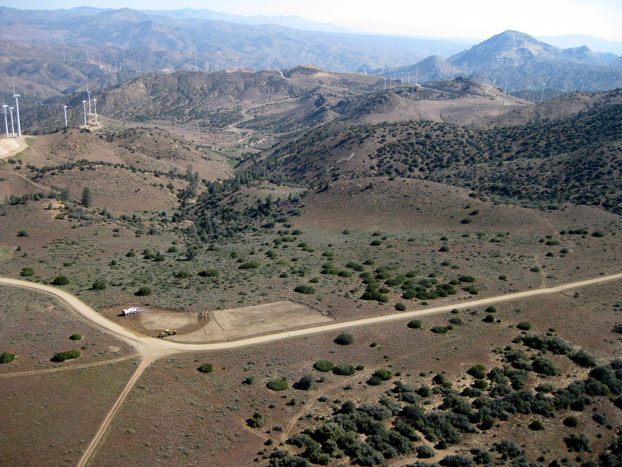 IEC assisted LADWP with evaluating the wind resource potential for the Pine Canyon Wind Project.