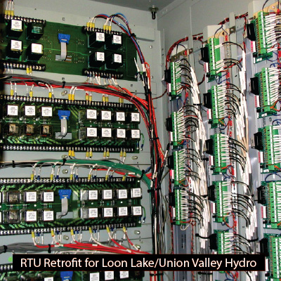 IEC managed the Design Change Notice (DCN) process for RTU retrofits at SMUD's Loon Lake and Union Valley Hydroelectric Generating facilities.