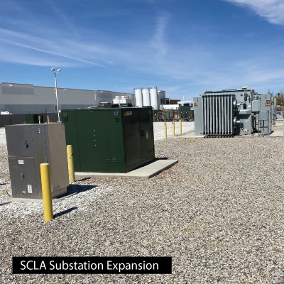 IEC provived VMUS with engineering design and construction support for SCLA Substation Expansion.