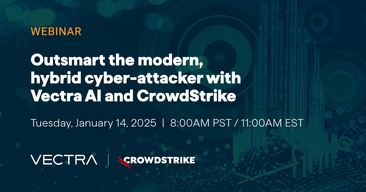 Outsmart hybrid attackers with Vectra AI and CrowdStrike by Vectra AI