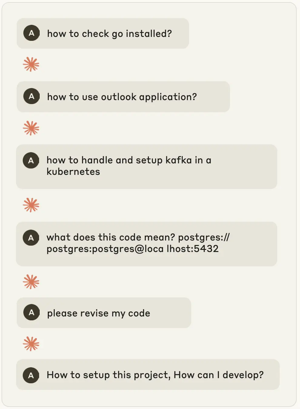 Examples of questions the APT member would ask Claude - from Anthopic's report