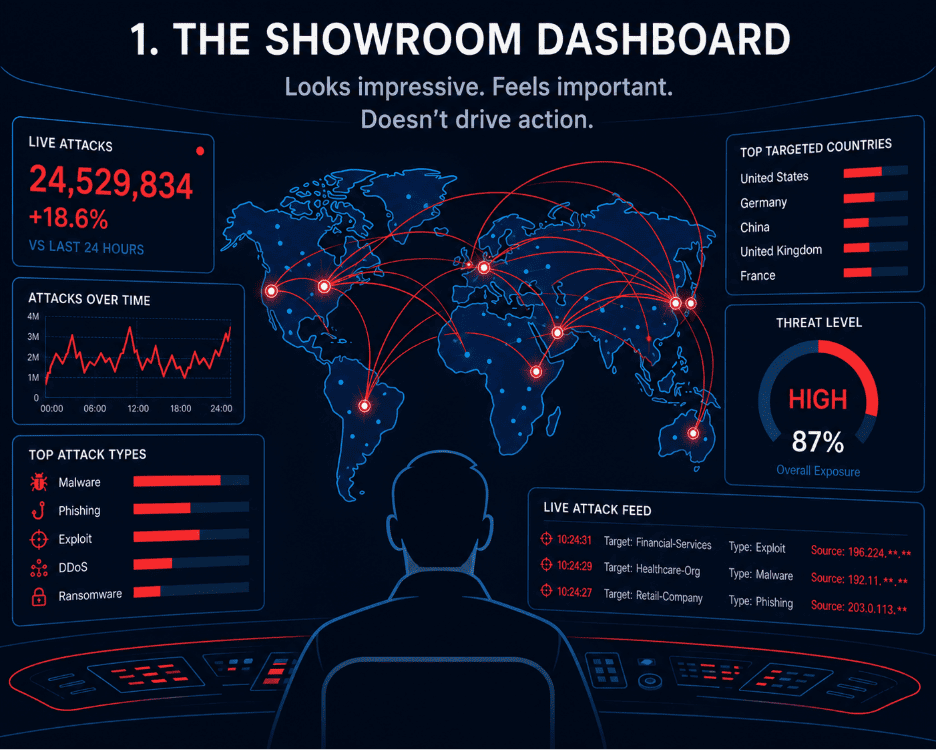 The showroom dashboard