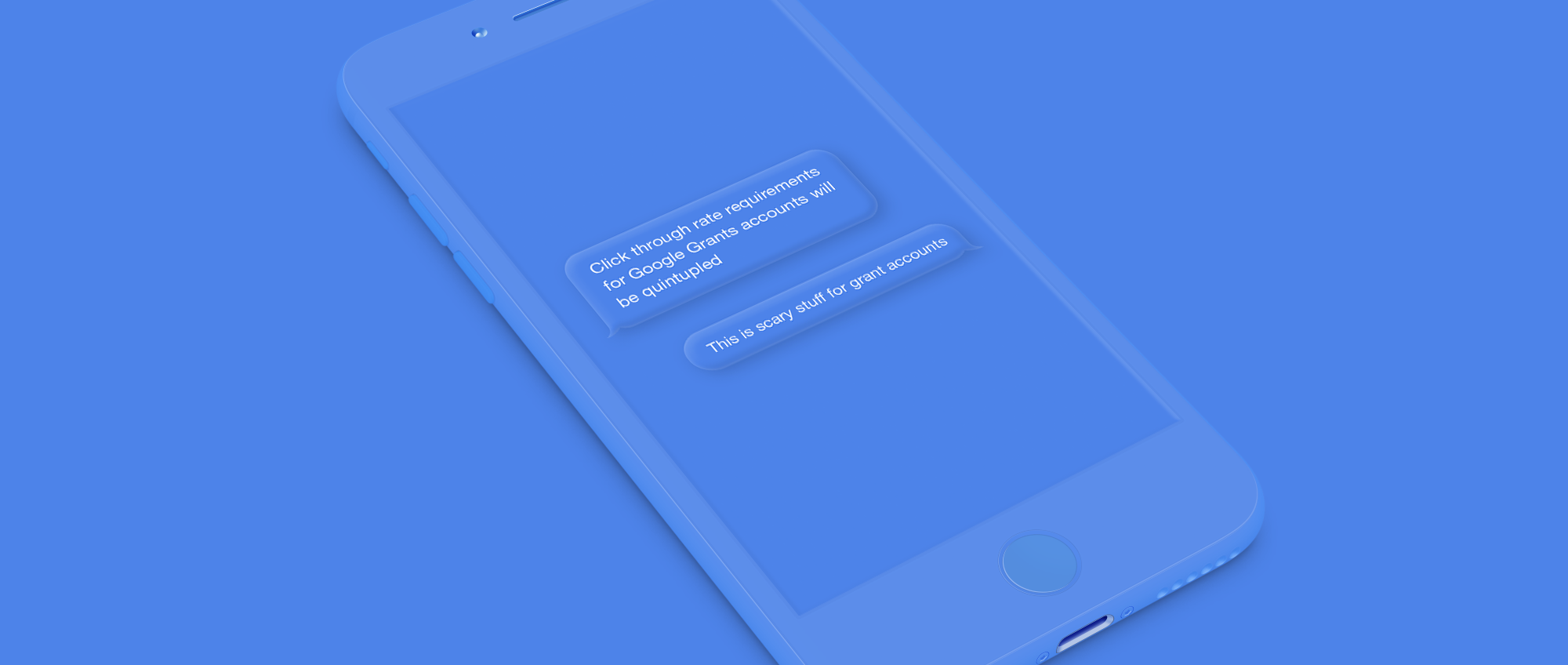 google grant clickthrough rate requirements