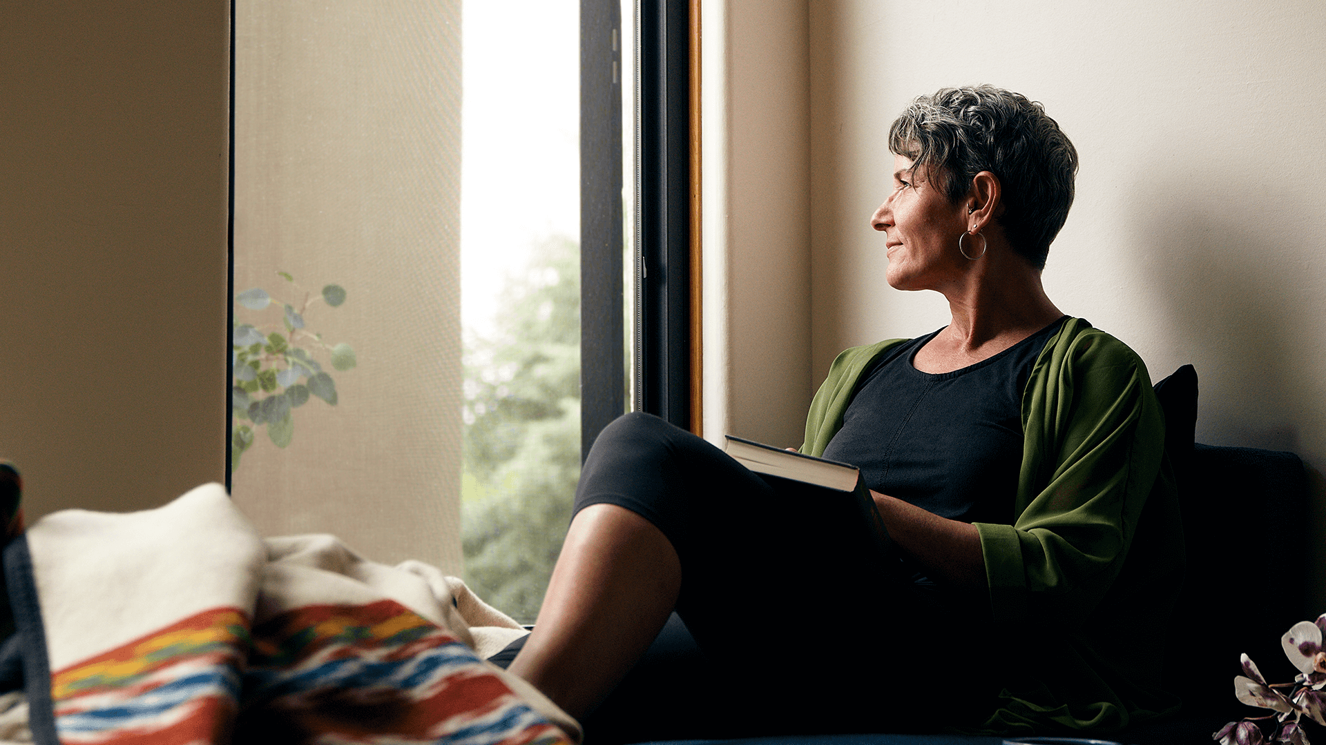 Krueger Brothers Photoshoot Woman by Window